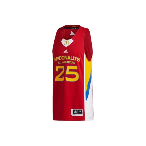 Adidas Red Мужская баскетбольная майка