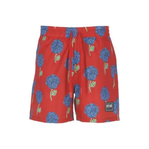 VERSACE JEANS COUTURE SS23 Повседневные шорты Мужские Красные