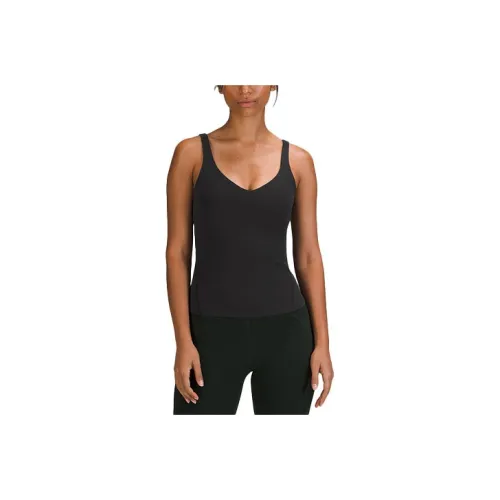 Lululemon Align Коллекция Черные Женские Майки