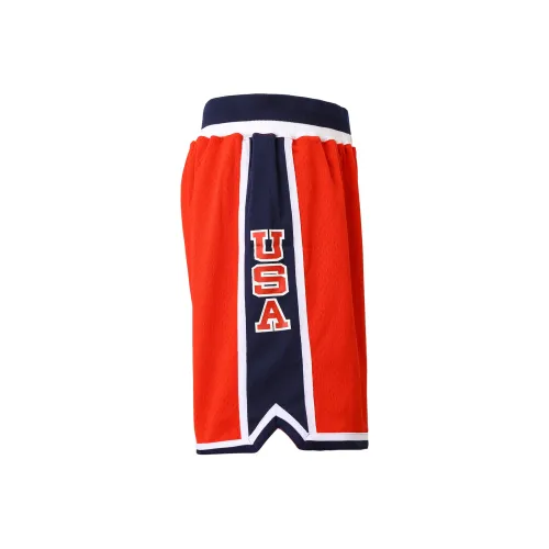 Mitchell Ness Red Мужские баскетбольные шорты