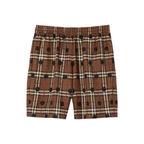 Burberry Повседневные шорты Мужские Dark Birch Brown