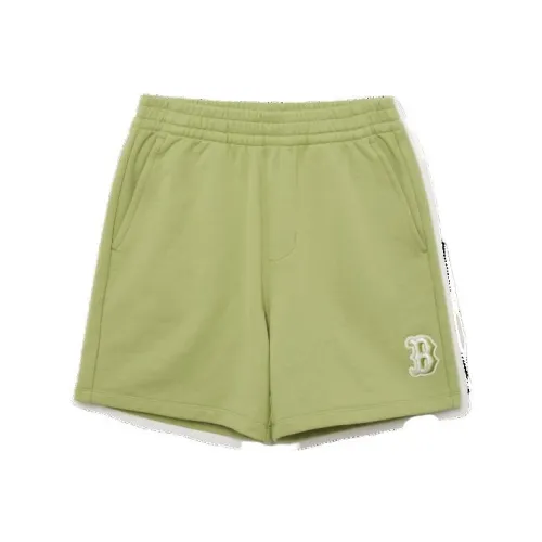 Mlb Base Logo Основа Логотип Повседневные шорты Унисекс Оливково-зеленый