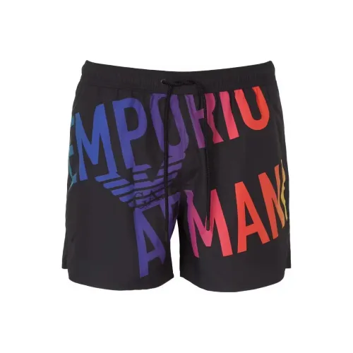 EMPORIO ARMANI SS23 Повседневные шорты Мужские Черные