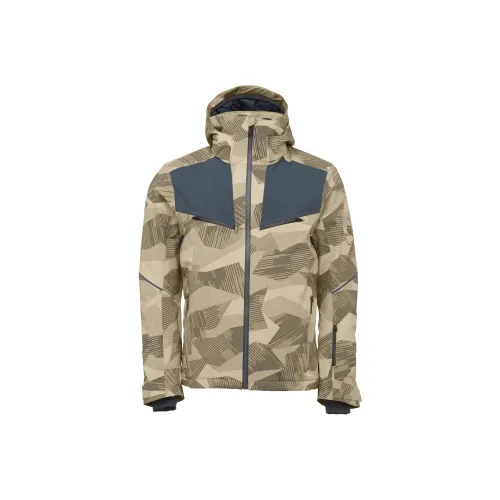 SALOMON Brilliant Светло-желтый Мужская лыжная куртка