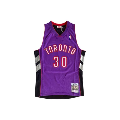 Mitchell Ness Фиолетовый Унисекс Баскетбольная Джерси