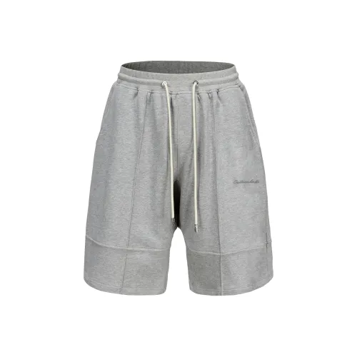 GALLIANO LANDOR Перламутрово-серый Унисекс Повседневные шорты