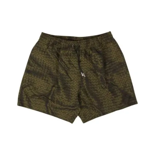 Bottega Veneta Повседневные шорты Мужские Зеленые