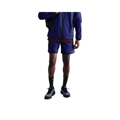 nike Ткани вязаные SS25 TECH SPORTS Шорты Мужской Синий