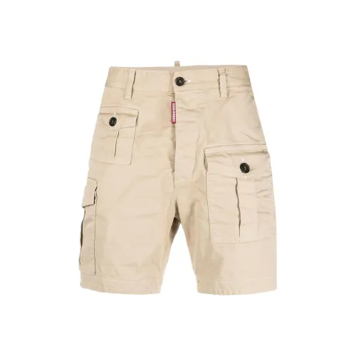DSQUARED 2 FW22 Повседневные шорты Унисекс Хаки