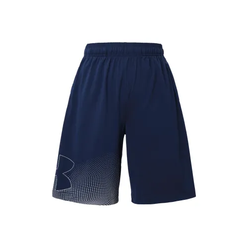 Under Armour Blue Men's Casual Shorts Under Armour Синий Мужские Повседневные Шорты
