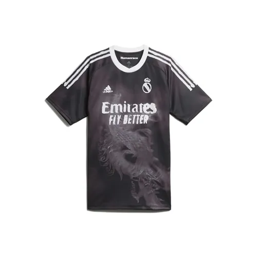 Adidas Real Madrid Черная Мужская Футбольная Джерси