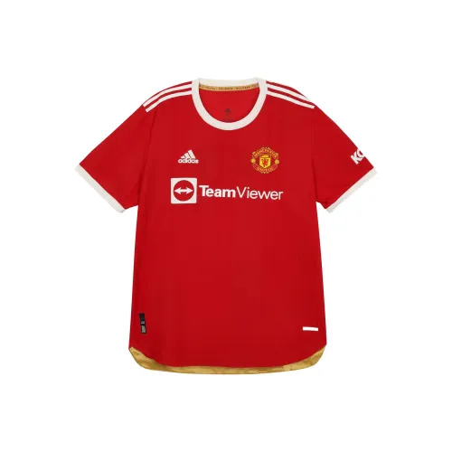 Adidas MANCHESTER UNITED THEATRE OF DREAMS Red Men's Football Jersey Adidas MANCHESTER UNITED THEATRE OF DREAMS Красный Мужской Футбольный Джерси