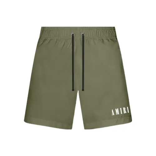 AMIRI Army Green Мужские Повседневные Шорты