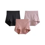 Утягивающий хлопок, стиль - классический черный + светло-розовый + бежевый, кофейный.