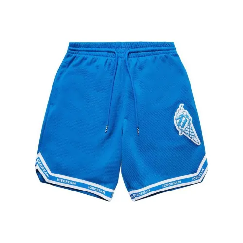 Мороженое, небесно-голубой, мужские, повседневные, шорты