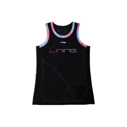 LINING Спорт Коллекция Баскетбол Топ Мужской Черный