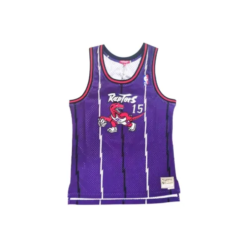 Mitchell Ness Фиолетовый Женская баскетбольная футболка