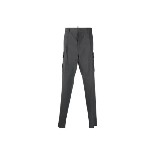 DSQUARED 2 Gray Men's Casual Pants DSQUARED 2 Серый Мужской Повседневный Брюки
