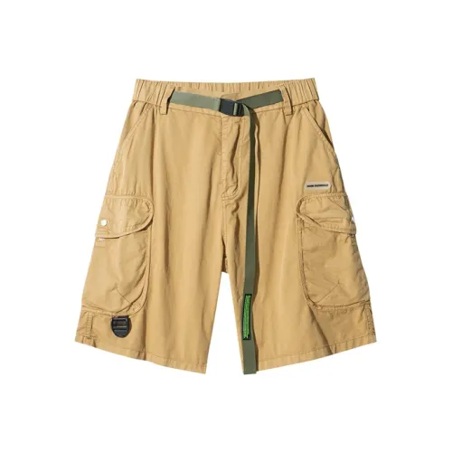 FAIRWHALE Хаки Унисекс Повседневные шорты