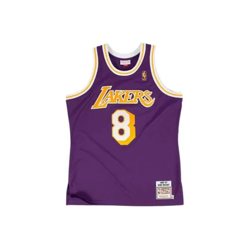 Mitchell Ness Фиолетовый Мужская баскетбольная футболка