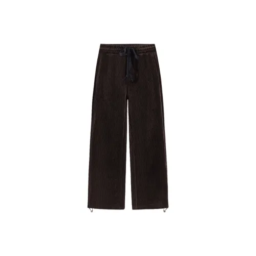 WILD LEADER Повседневные брюки Унисекс Кофе