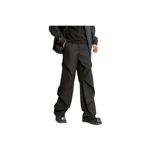 YUQIAN Повседневные брюки Унисекс Черный