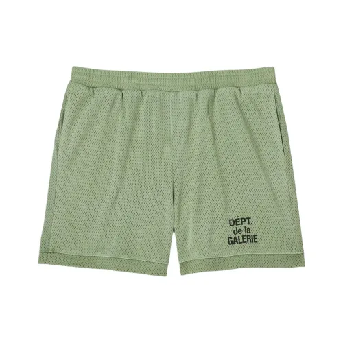 Gallery Dept. Повседневные шорты унисекс зеленые