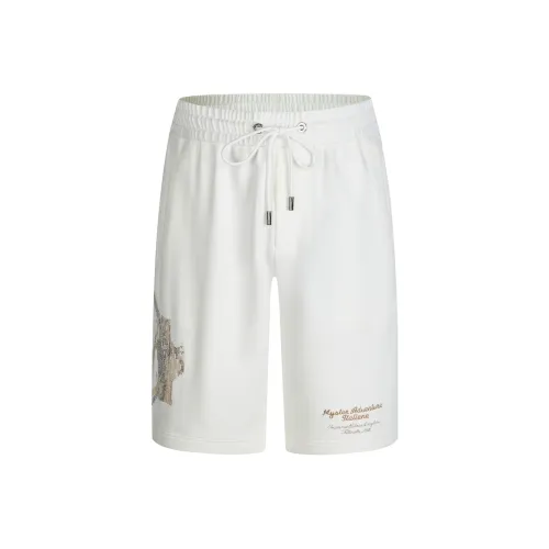 MANGANO Белые Мужские Повседневные Шорты