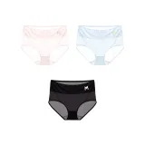 Персиково-розовый + Аква-синий + Черный