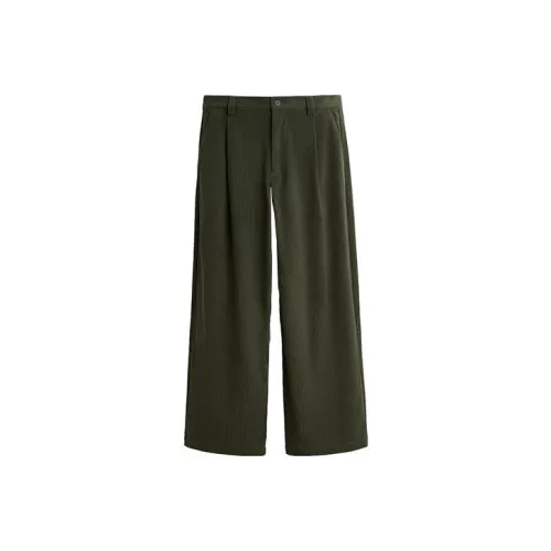 ZARA Khaki Мужские Повседневные Штаны