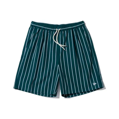 New Era Темно-зеленые Унисекс Повседневные шорты