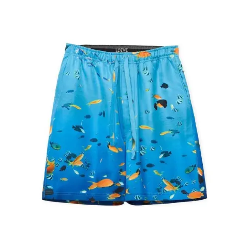 LOEWE Совместное издание Синий Мужской Повседневные шорты