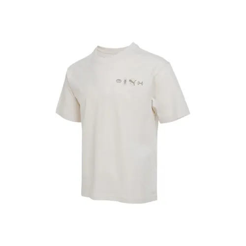 PUMA GRAPHICS SS25 T-Shirt Мужской Экрю