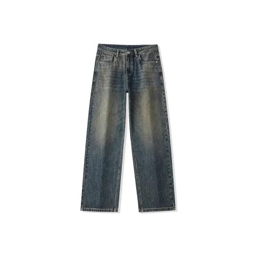 JUCY JUDY Джинсы Унисекс Синий Серый