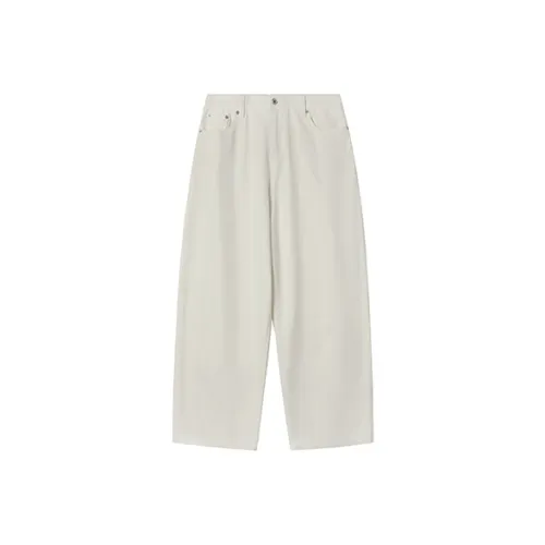 EVISTUB Повседневные брюки Мужские Белые