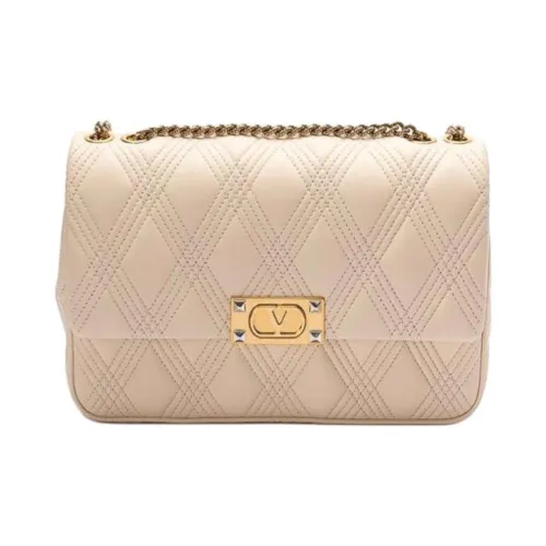 Valentino Телячья кожа Сумка через плечо Женская Белая