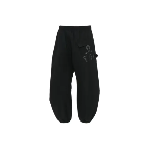 JW Anderson Мужские Повседневные Брюки Черные