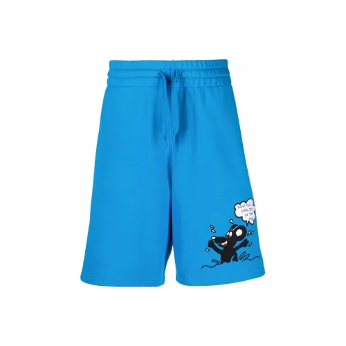 MOSCHINO Blue Men's Casual Shorts MOSCHINO Синий Мужские Повседневные Шорты