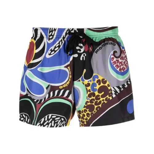 MOSCHINO Многоцветные Мужские Плавательные Шорты