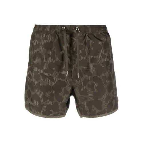 Neil Barrett совместный бренд Зеленые Мужские Повседневные Шорты