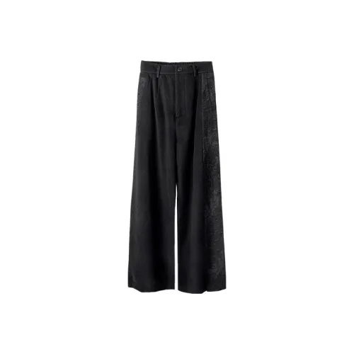 HUANXIANGZHE Повседневные брюки Унисекс Черный