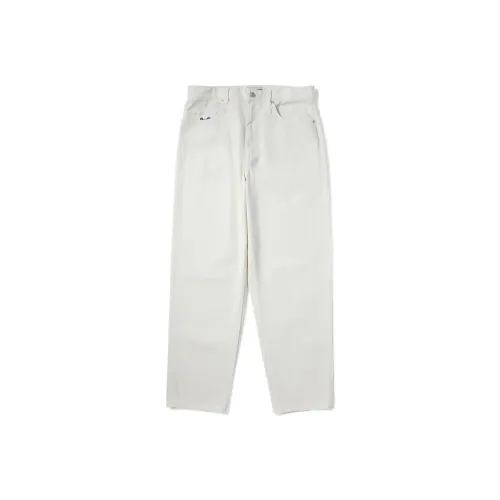 HUF SS24 Белые Унисекс Джинсы