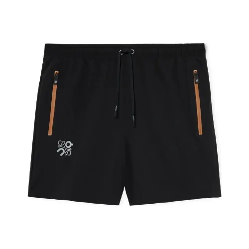LOEWE SS24 Повседневные шорты Унисекс Черный