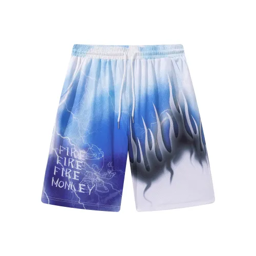 FireMonkey Синие Унисекс Повседневные шорты