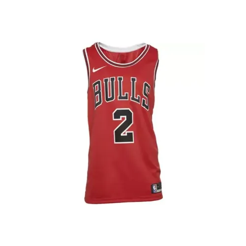 Nike Баскетбольная Джерси Мужская Красная