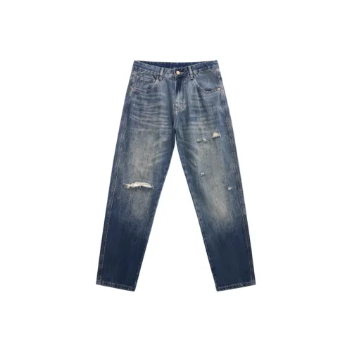 UKTK Синий Мужской Джинсы