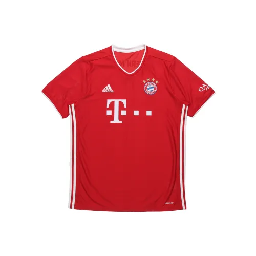 Adidas Bayern Munich Red Men's Football Jersey Adidas Bayern Munich Красный Мужской Футбольный Джерси