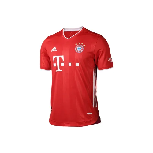 Adidas Bayern Munich Красный Мужские Футбольные Джерси