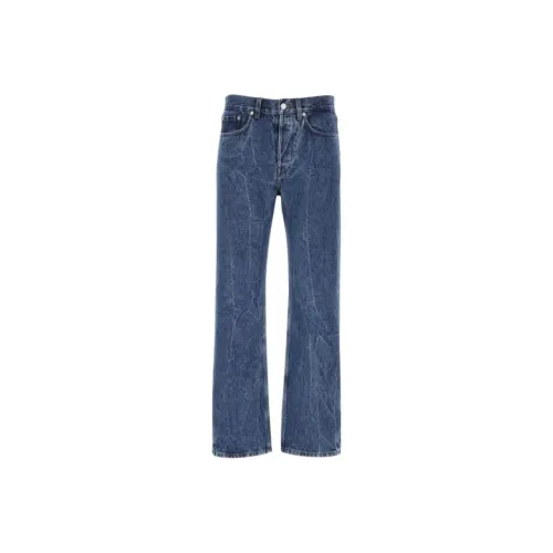 DRIES VAN NOTEN Синий Мужской Джинсы