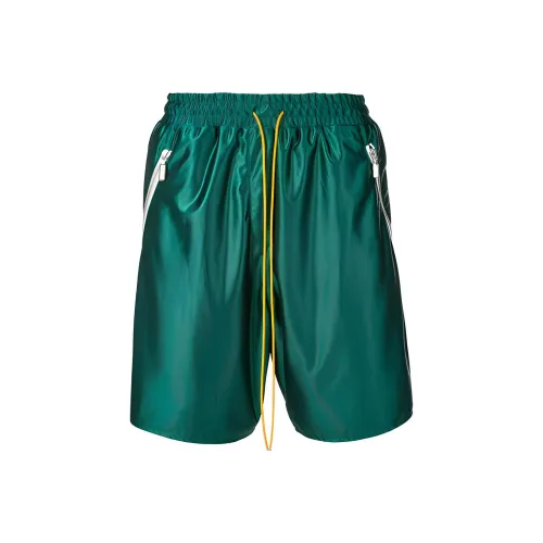 RHUDE Зеленые Мужские баскетбольные шорты